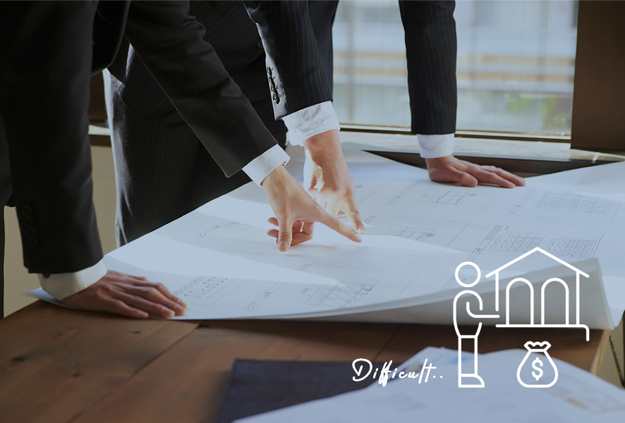 取り扱いが難しい不動産の売却案件実績が多い